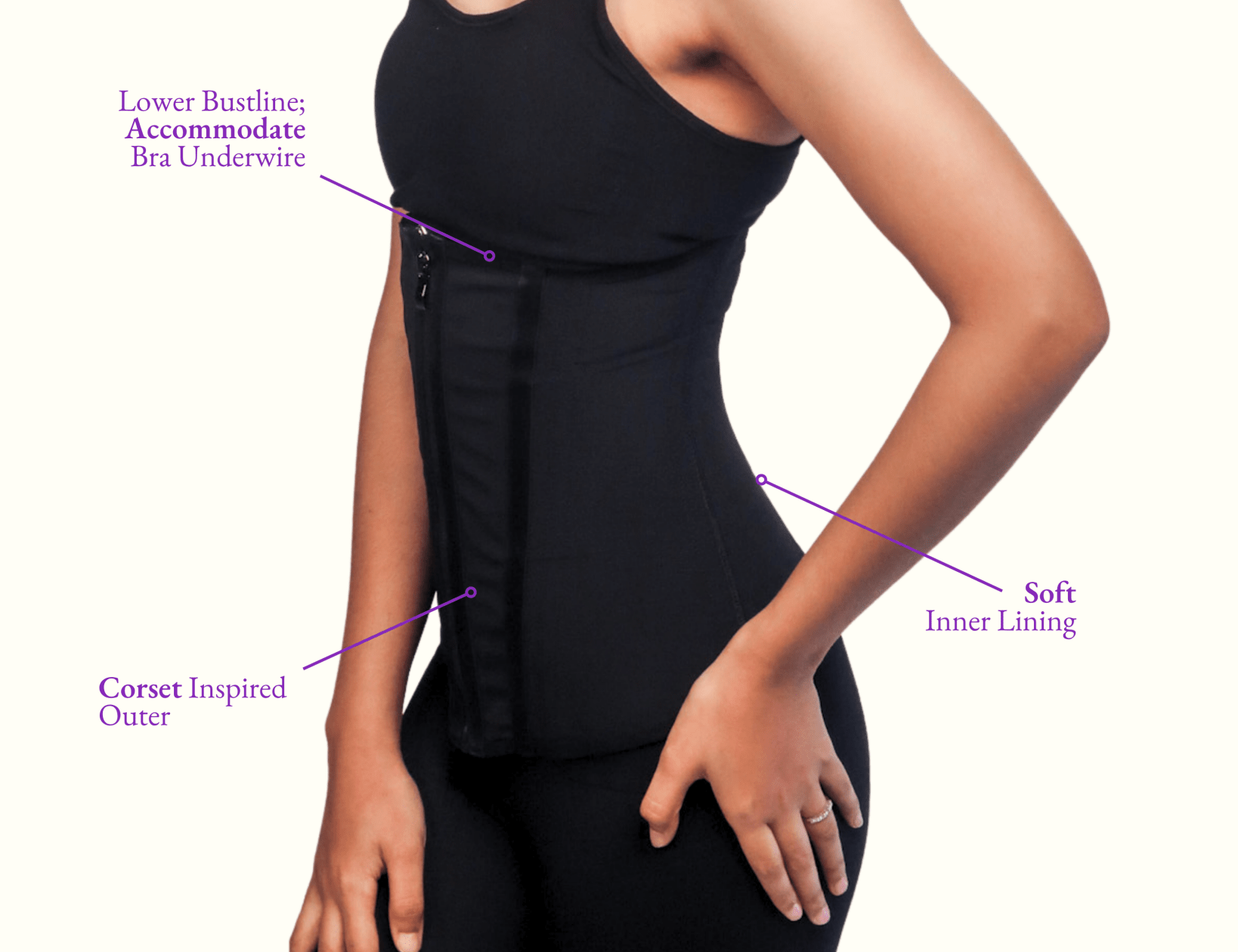 C11 Power Mesh Waist Trainer - Waistlab