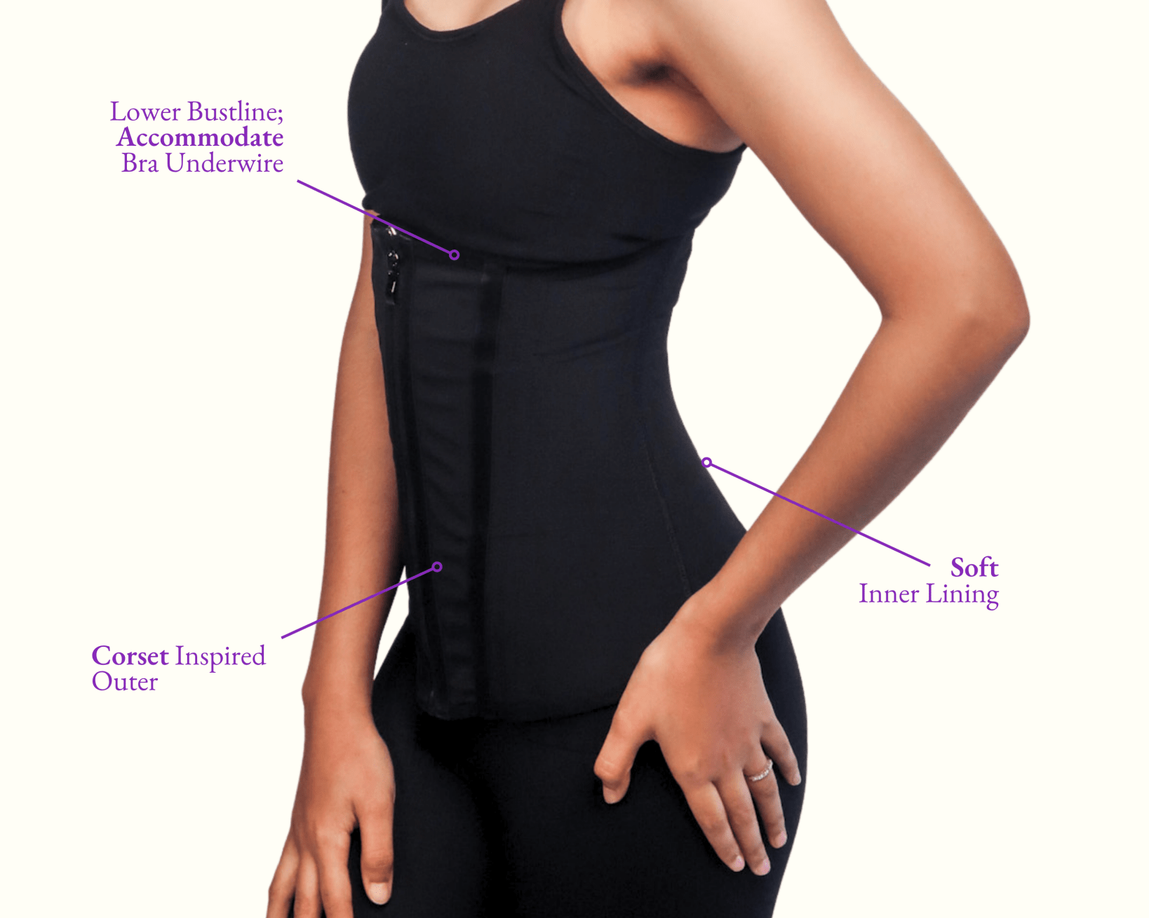 C11 Power Mesh Waist Trainer - Waistlab
