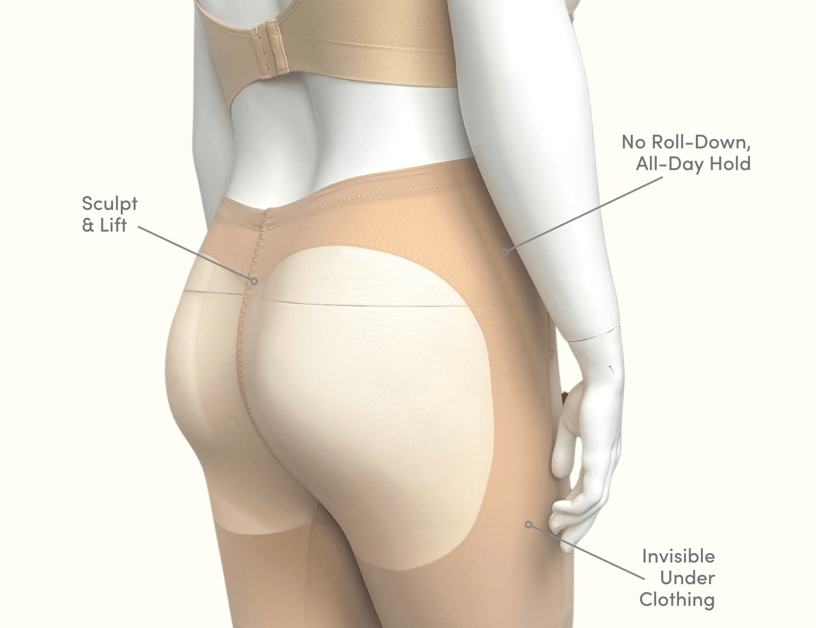 Super Smoothing BBL Shaper Shorts - Waistlab