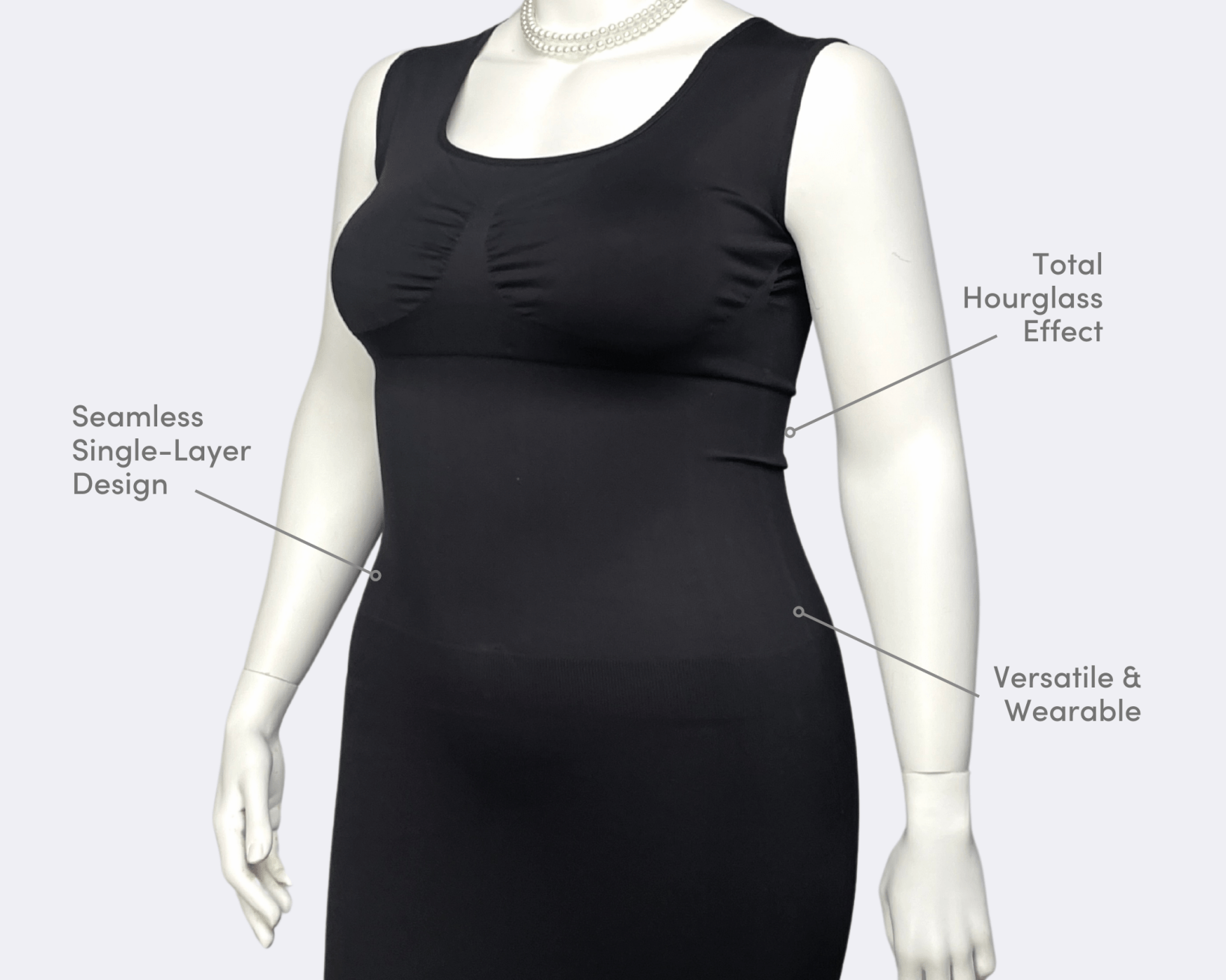 Total Sculpt Shapewear Slip Dress - Waistlab